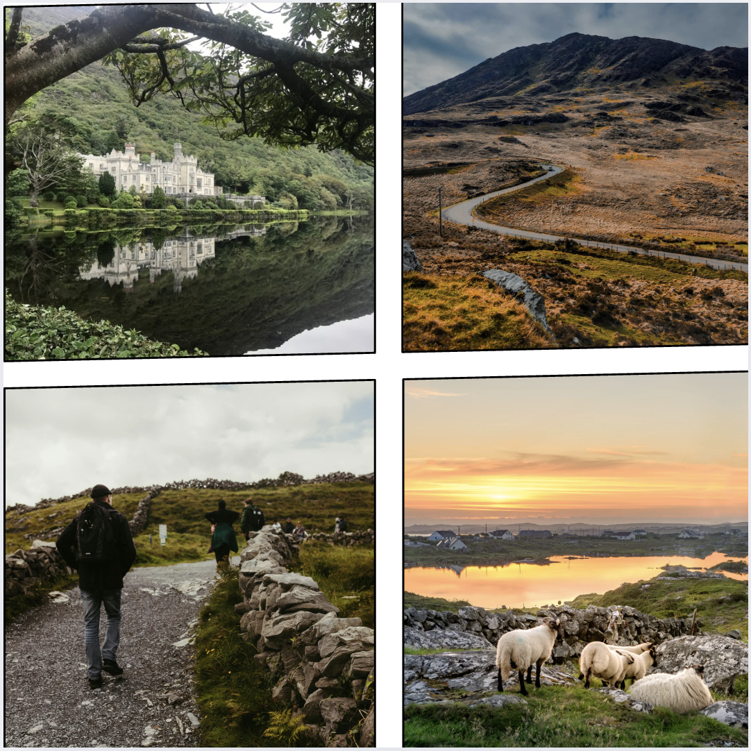 Kylemore, connemara, galway, ireland, The Samhain Experience ​ancient spiritual tours