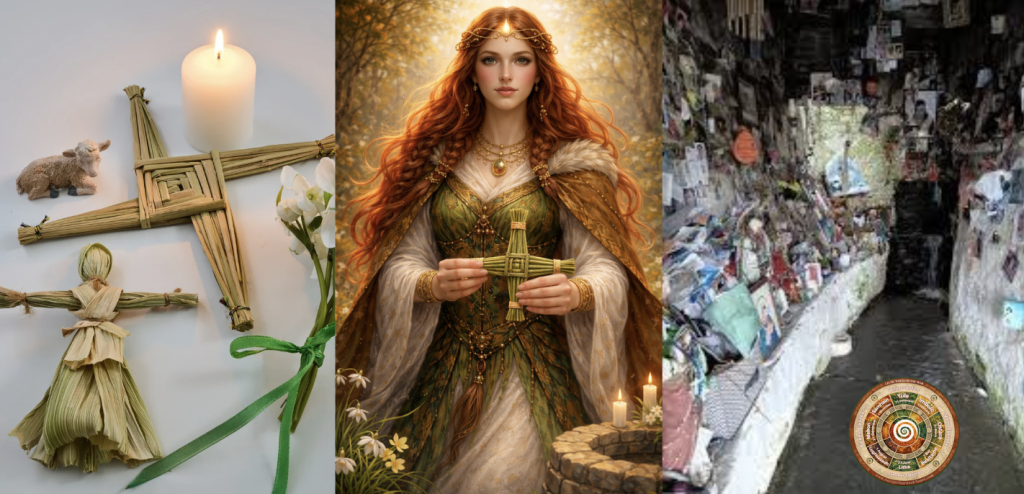 Celtic Wheel of life - Ancient Spiritual Tours - Imbolc in Ireland. Goddess Brigid