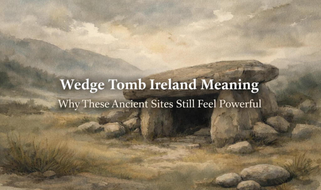 Wedge Tomb Ireland Meaning Explained - Ancient Spiritual Tours - Ireland