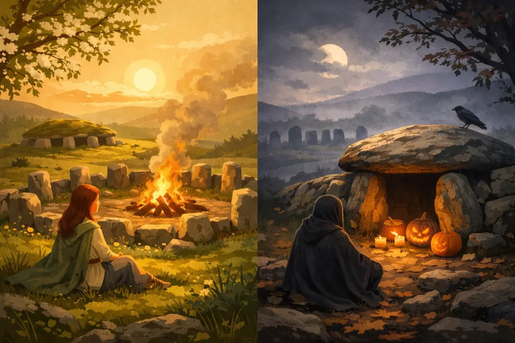 Bealtaine vs Samhain in Celtic Tradition
